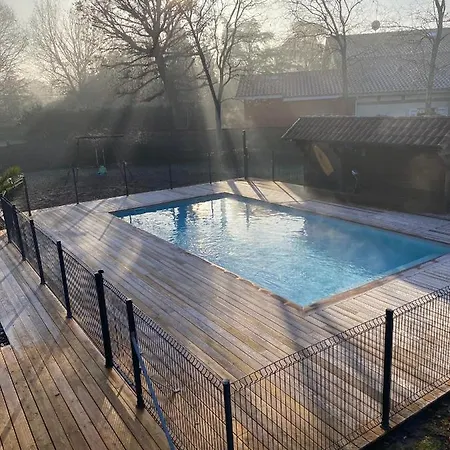 Holiday home Ensemble De 3 Avec Piscine Chauffee, Esprit Detente Sanguinet
